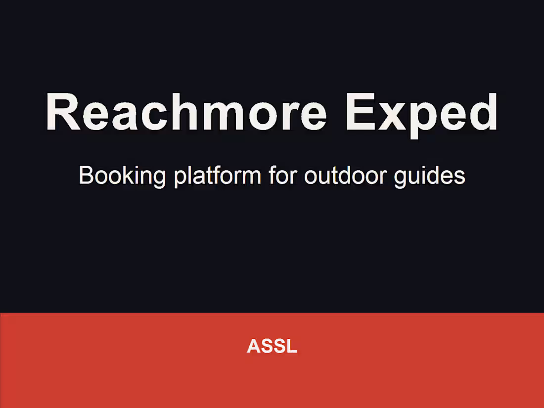Cover image for Reachmore Expeditions - booking platform for outdoor guides