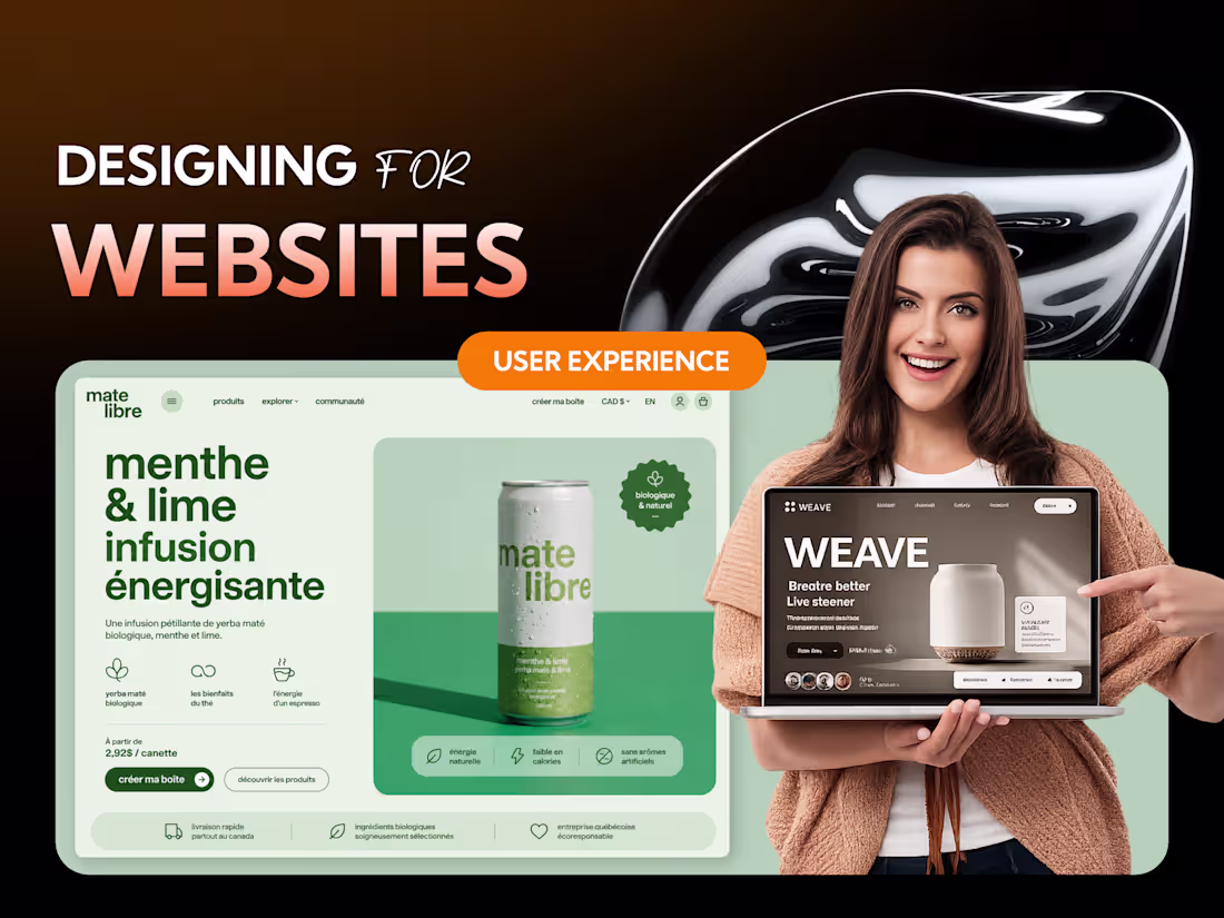 Cover image for Website Design for Modern Brands