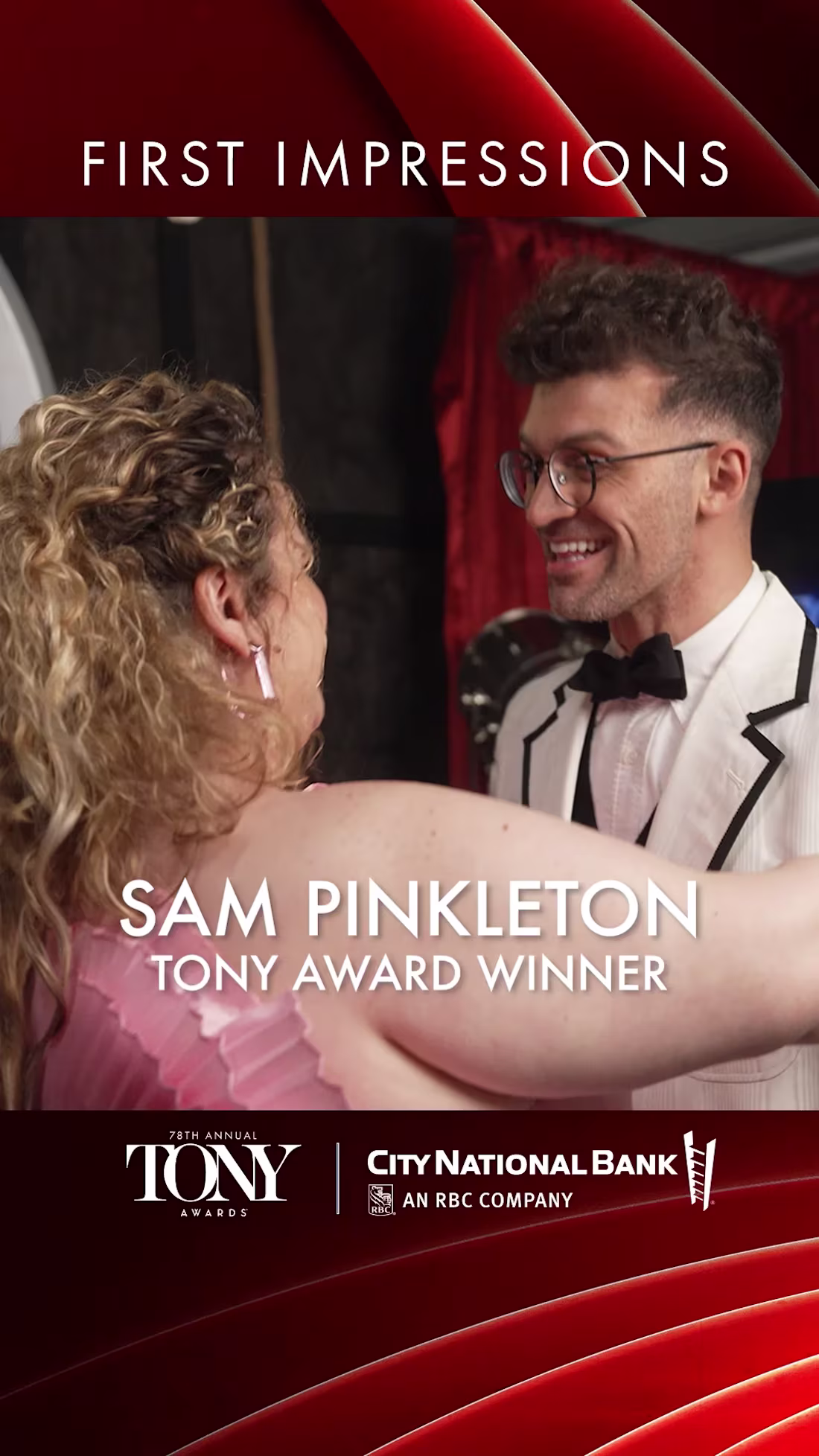 Cover image for Tony Awards Testimonials - 15 Minute Turnaround