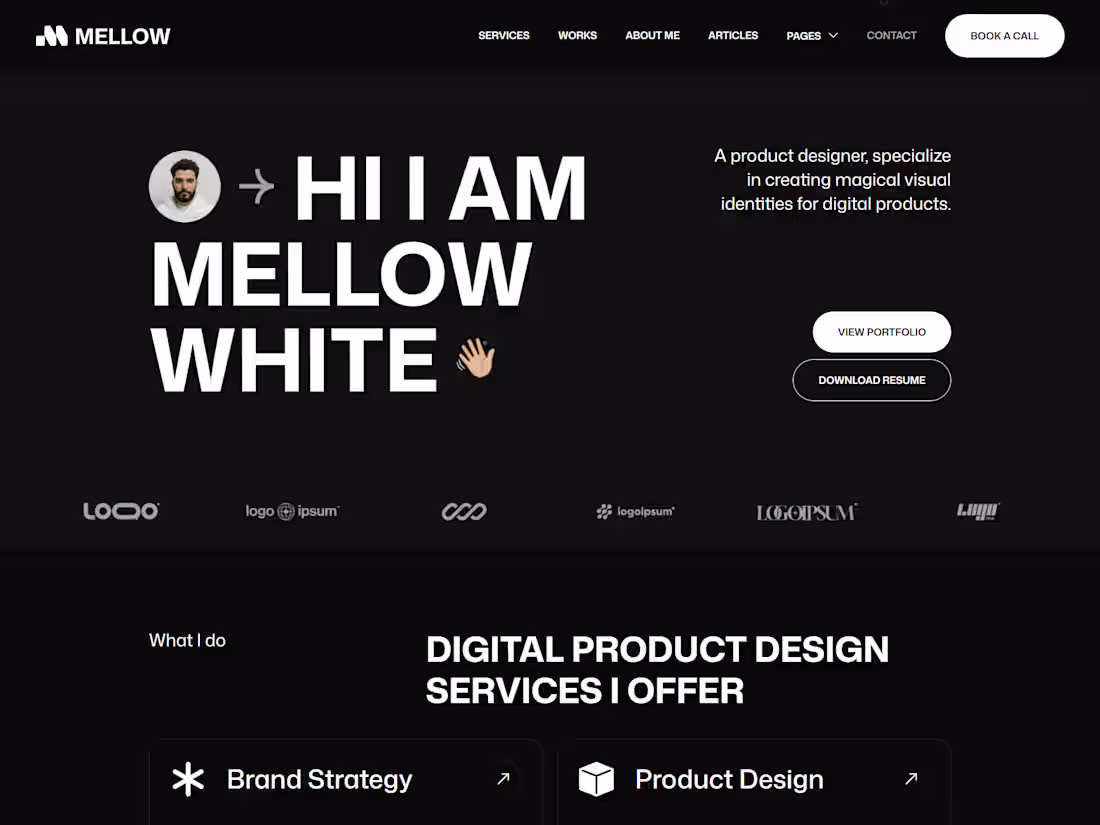 Cover image for Wordpress Portfolio Website