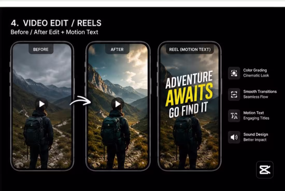 Cover image for Cinematic Travel Reel Edit
Description: Produced