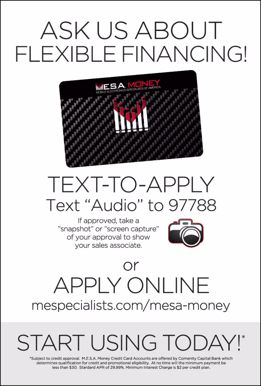 Cover image for M.E.S.A. Money Advertising Campaign