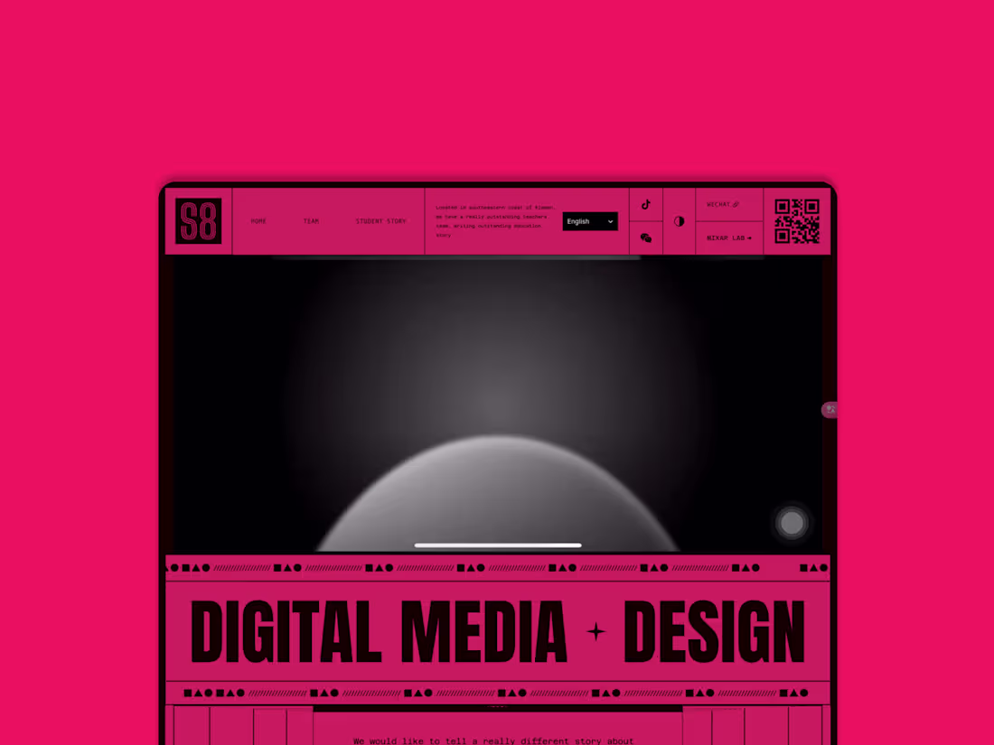 Cover image for Design and develop a website for Digital Media Design program