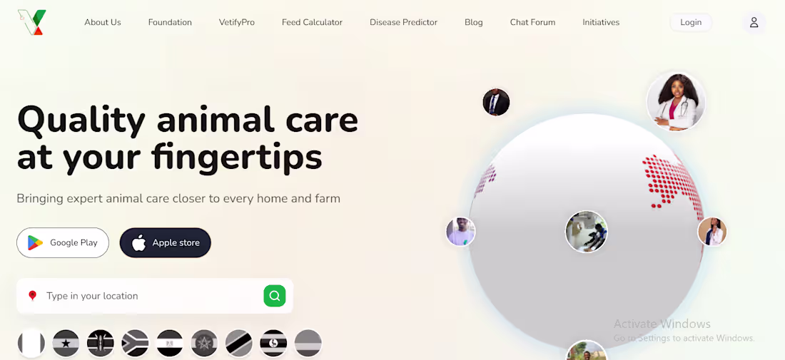 Cover image for Africa's digital animal health platform