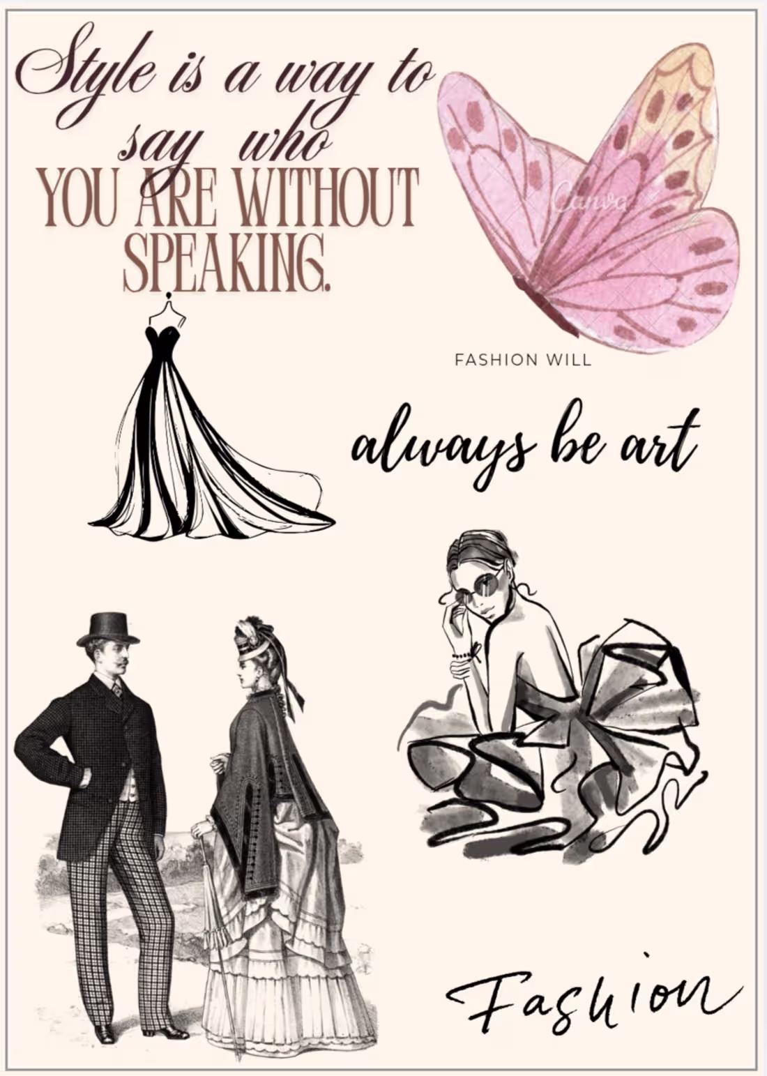 Cover image for Fashion is art. Style is