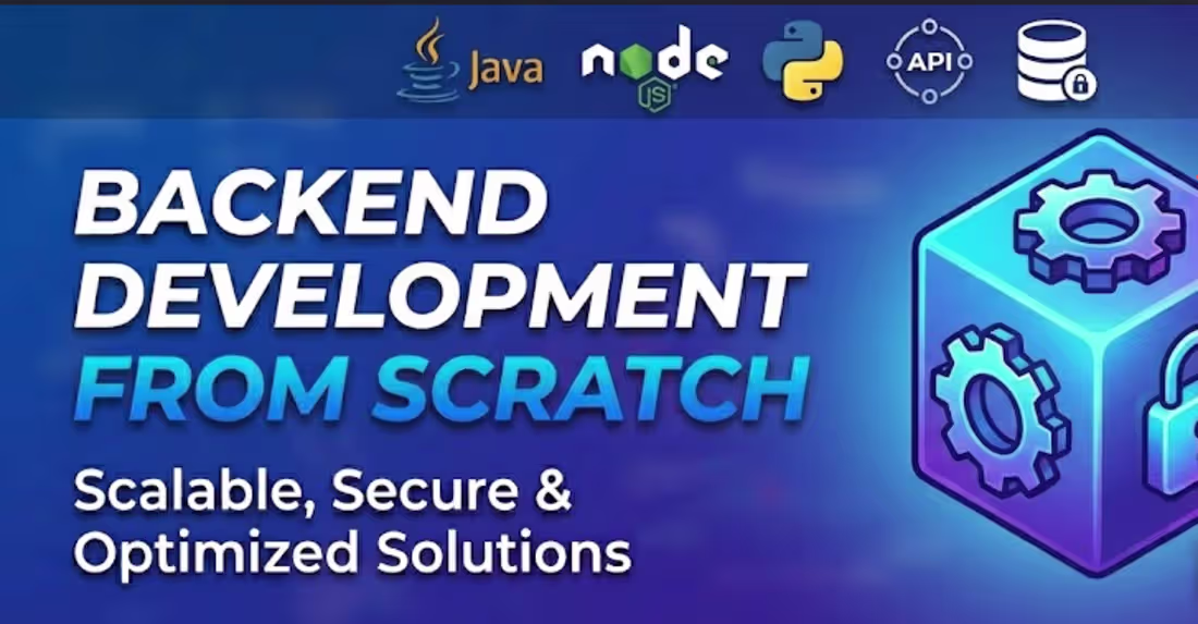Cover image for Developing full Backend from scratch
