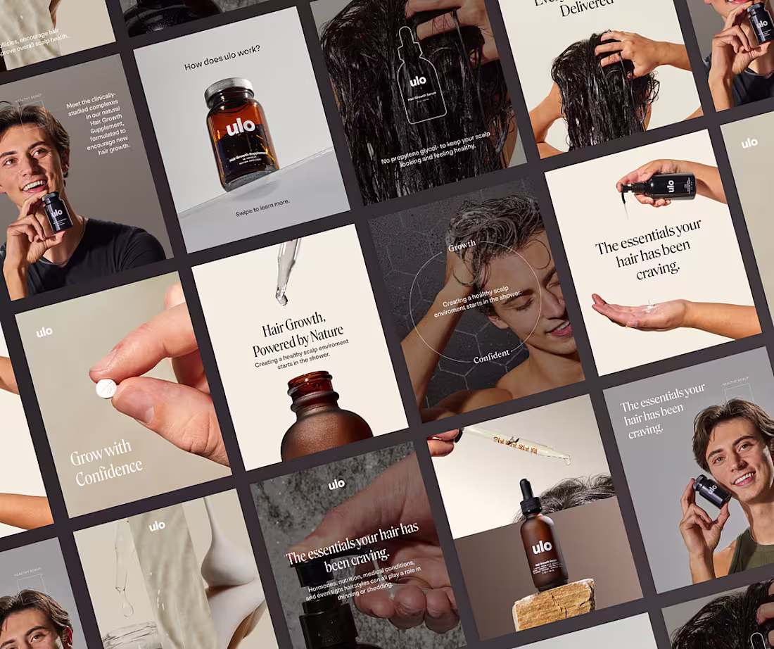 Cover image for Men’s Hair Growth Social Media