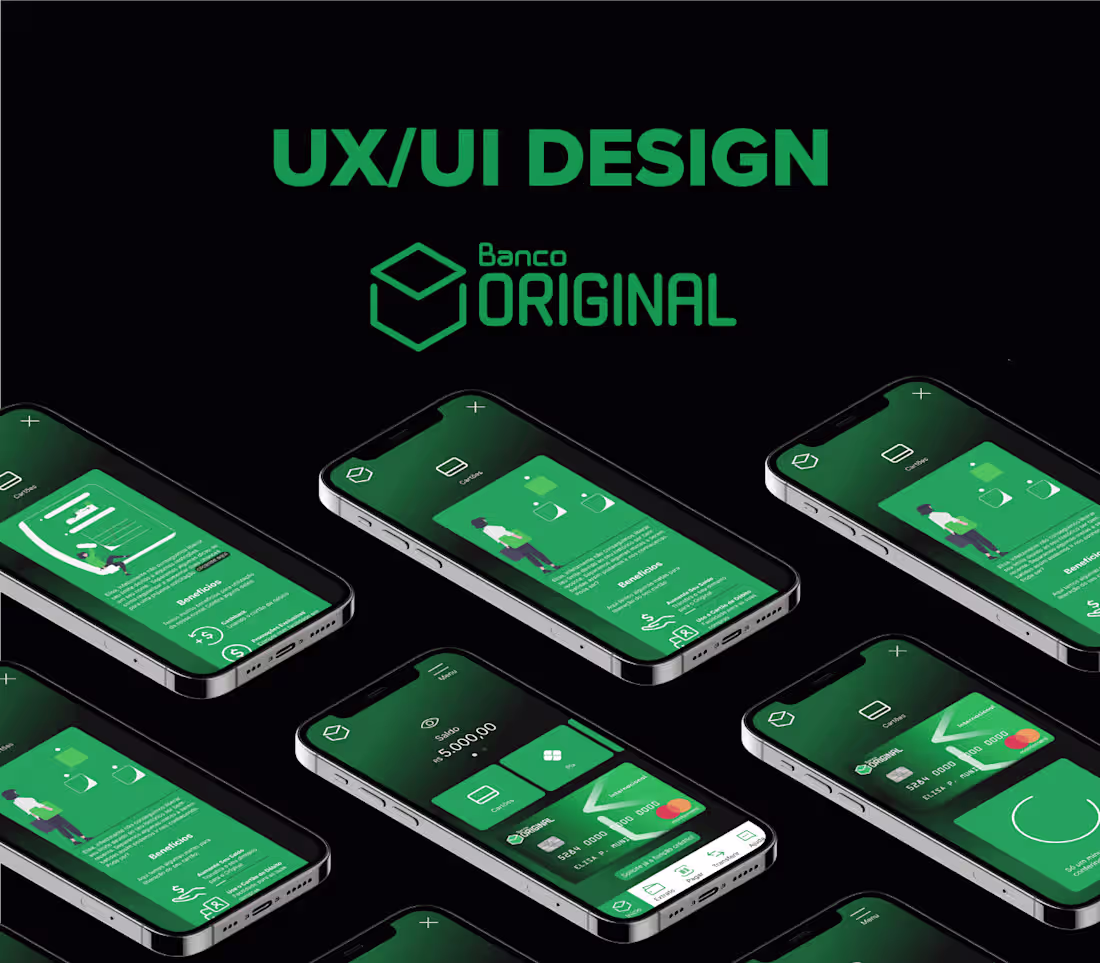 Cover image for UX | UI Design Banco Original 