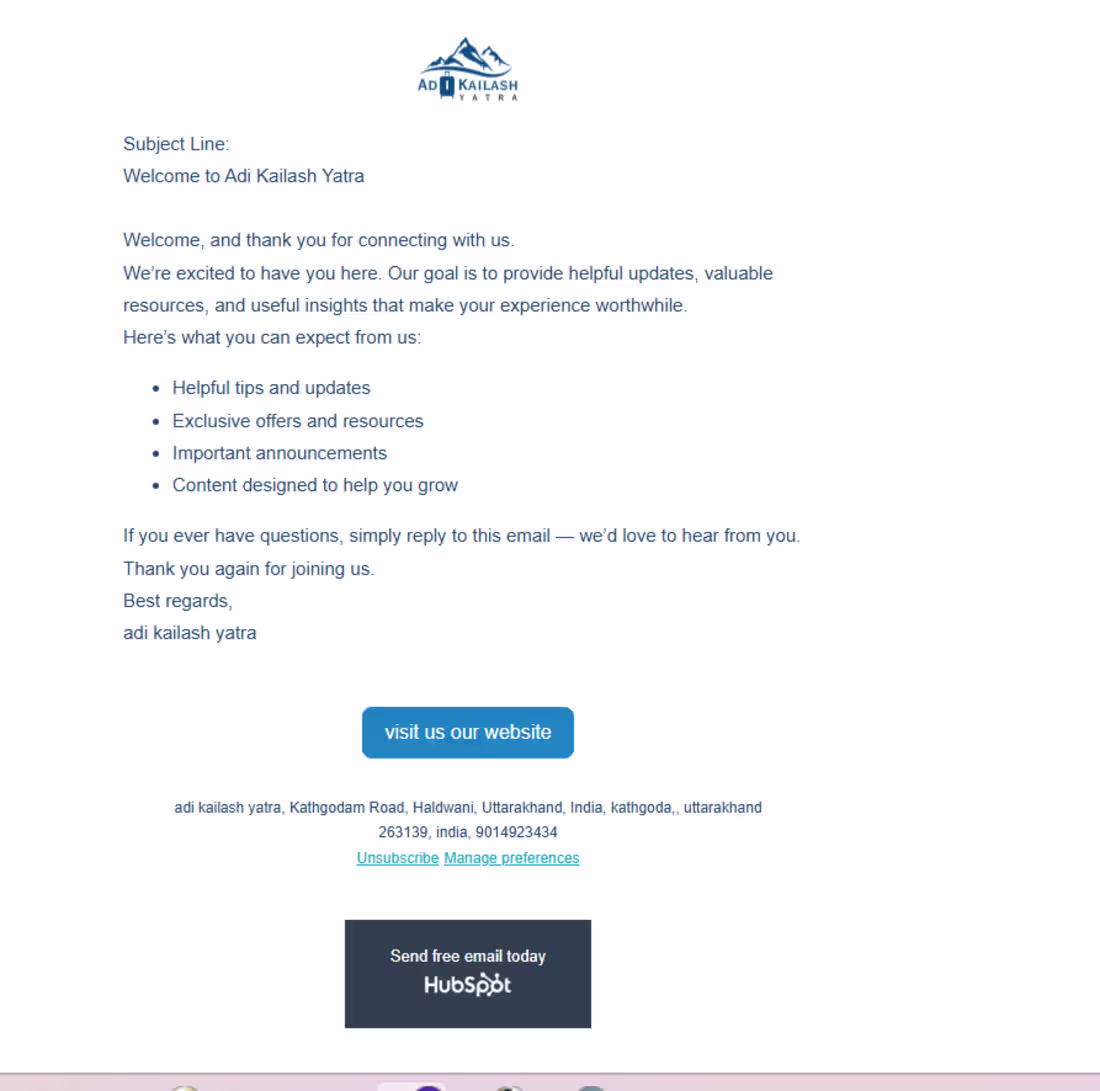 Cover image for Email Marketing Campaign created for