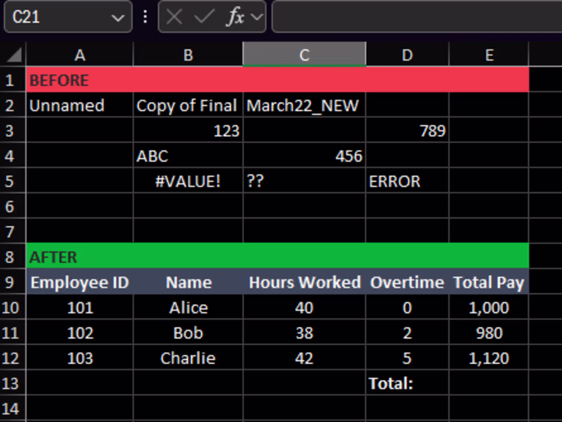 Cover image for Quick Excel Help – Clean, Repair, and Format Your Workbook