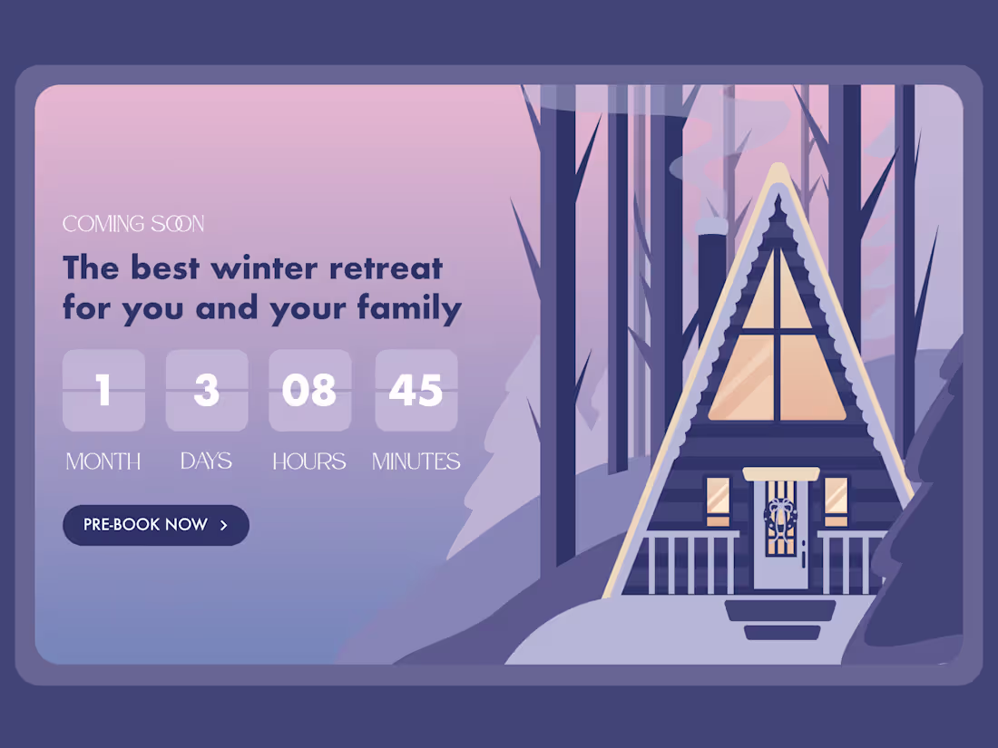 Cover image for Landing Page- Design Concept