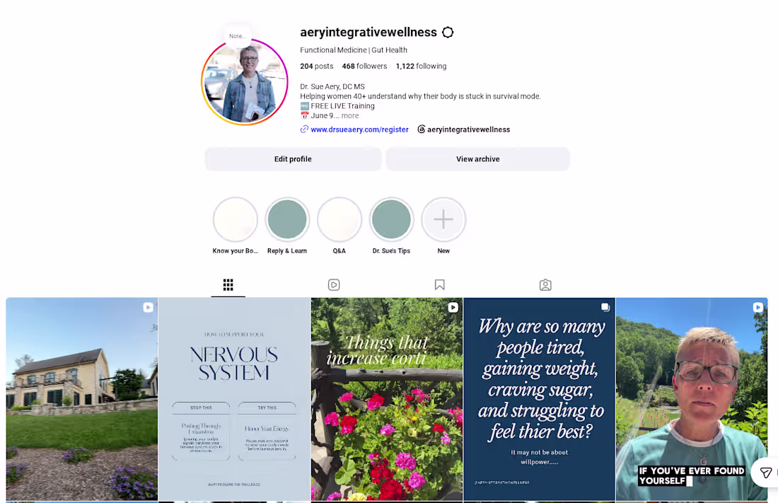 Cover image for Social Media Strategy & Content Management for Wellness Brands