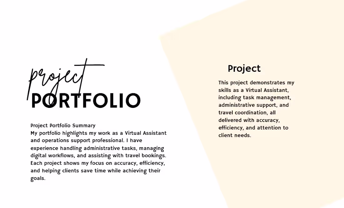 Cover image for Project involve administrative assistant works
