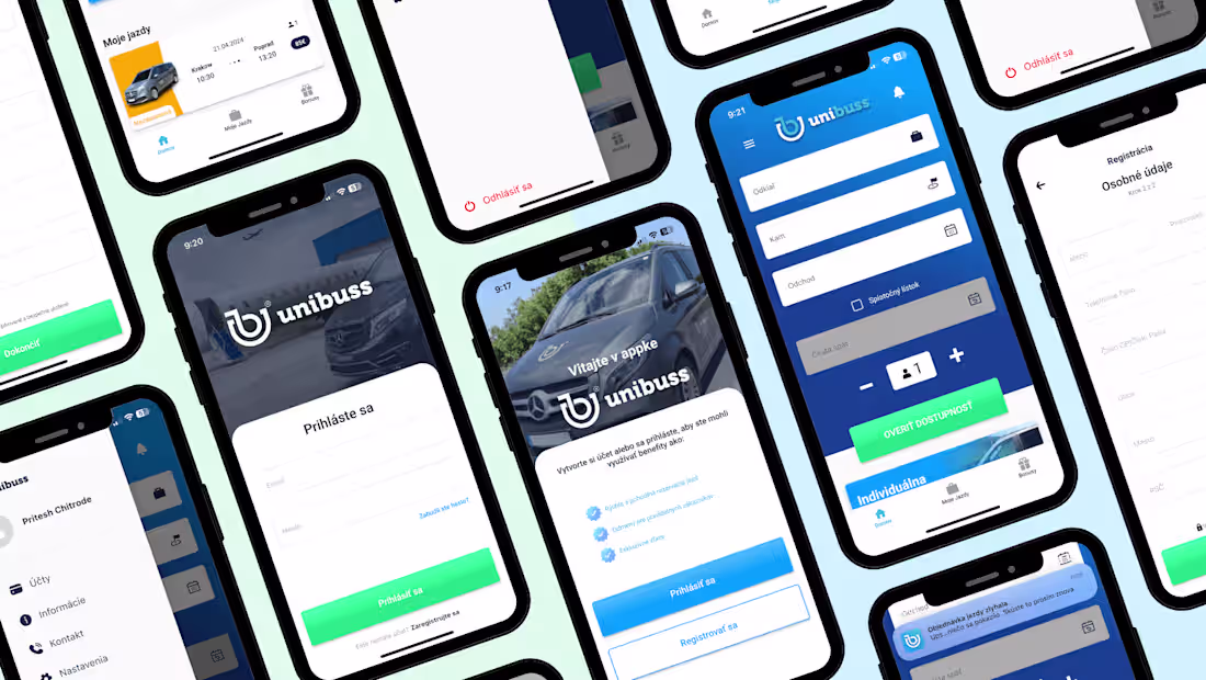 Cover image for Unibuss A - Transport App