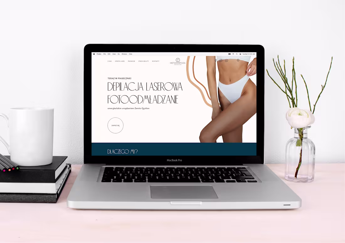 Cover image for  Metamorfoza: Branding & Web Scaling for Beauty Startup