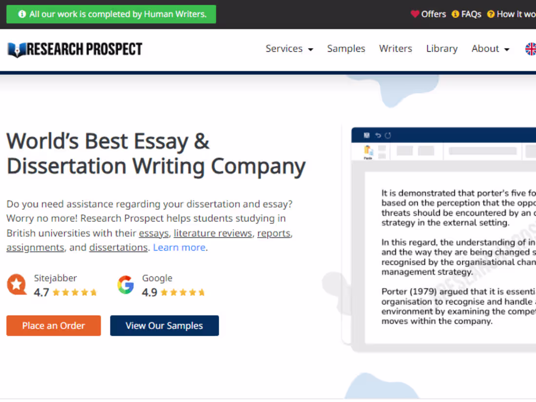 Cover image for Research Prospect