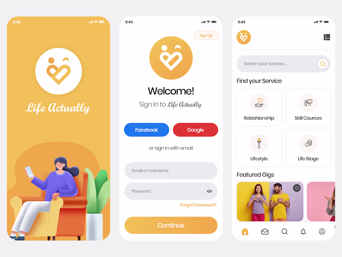 Cover image for Life Actually - Lifestyle App