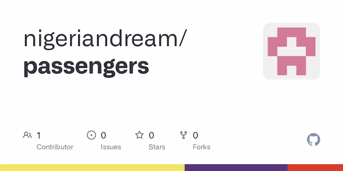 Cover image for nigeriandream/passengers