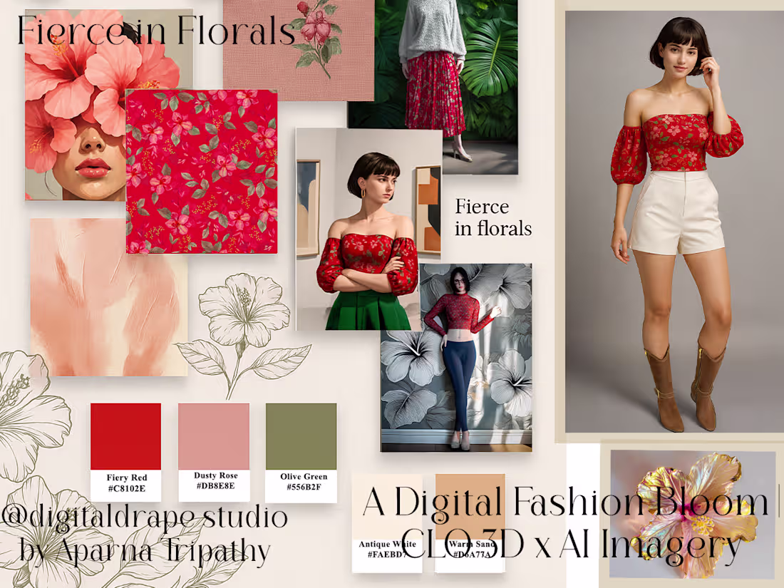Cover image for 3D & AI Fashion Visuals with Construction-Ready Tech Packs
