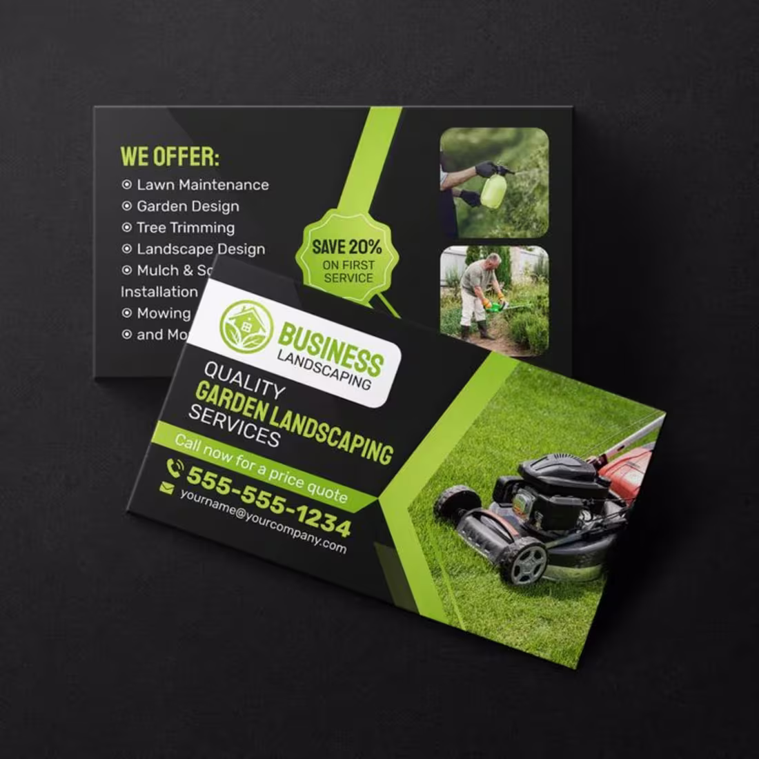 Cover image for Business card