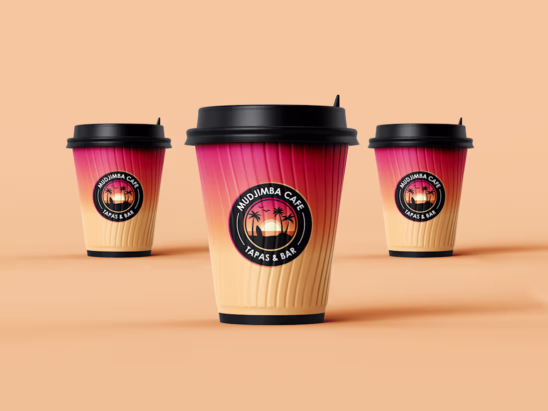 Cover image for Mudjimba Cafe - Logo Design