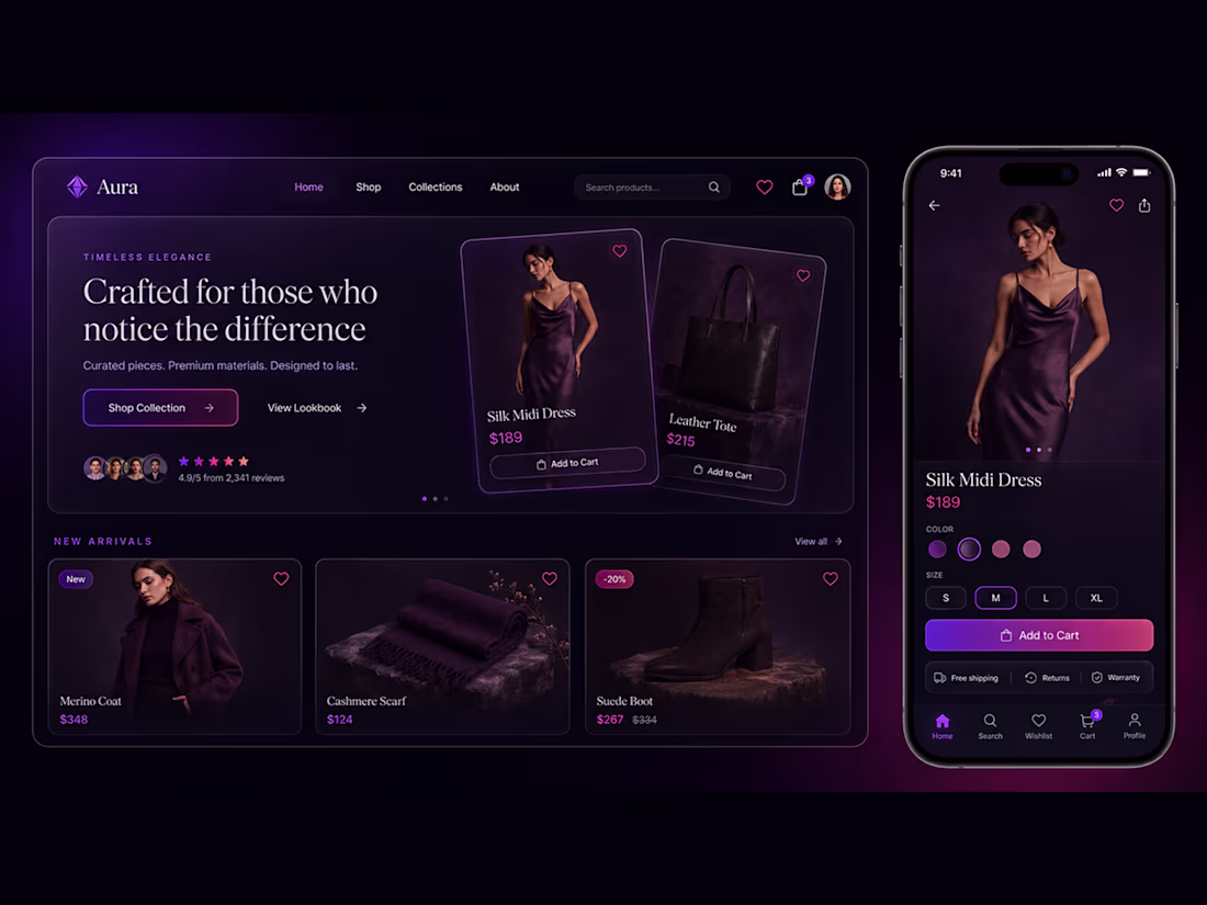 Cover image for Custom E-commerce Design to Boost Online Sales and Brand Ide...