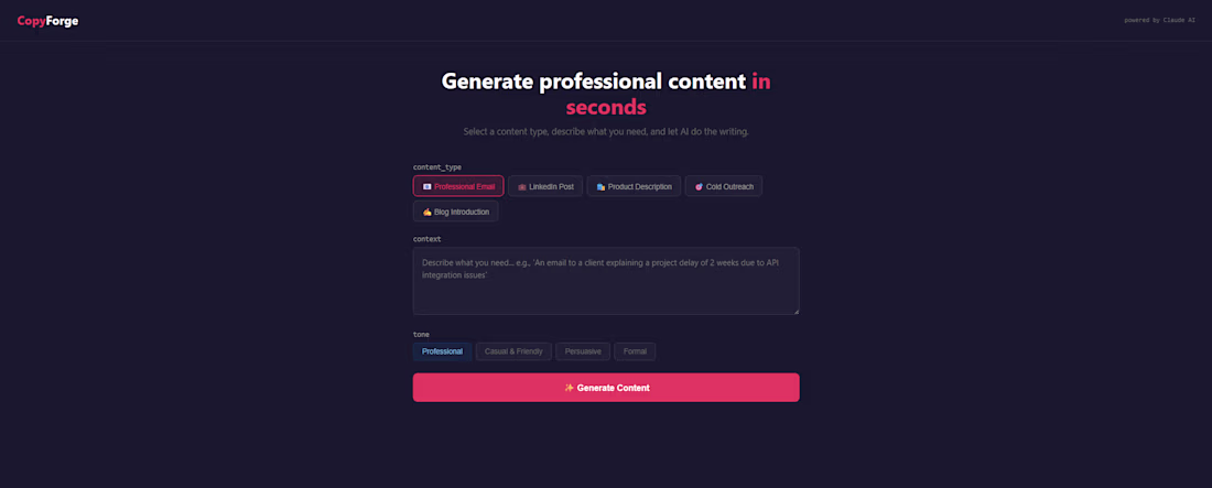 Cover image for AI content generator that creates