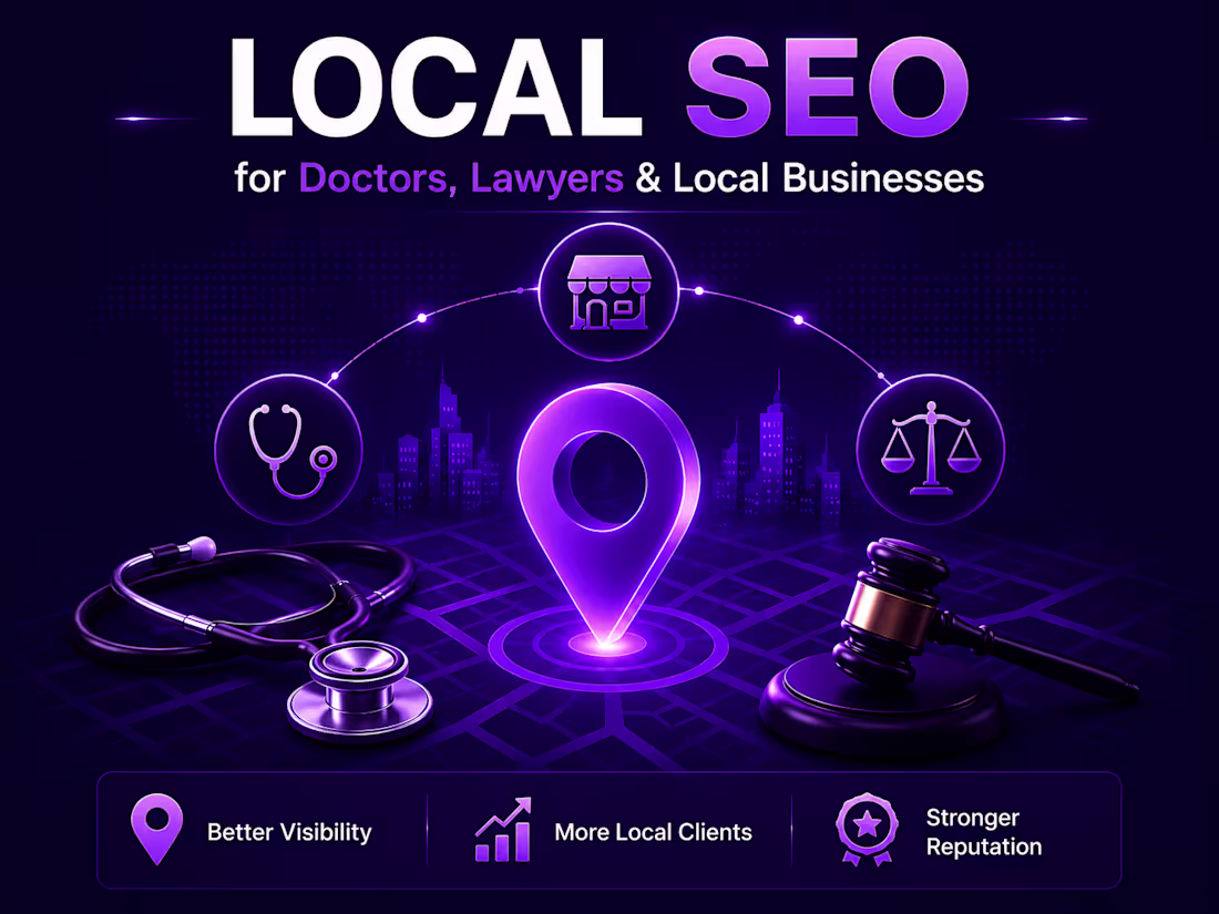Cover image for Local SEO for Doctors, Lawyers & Local Businesses