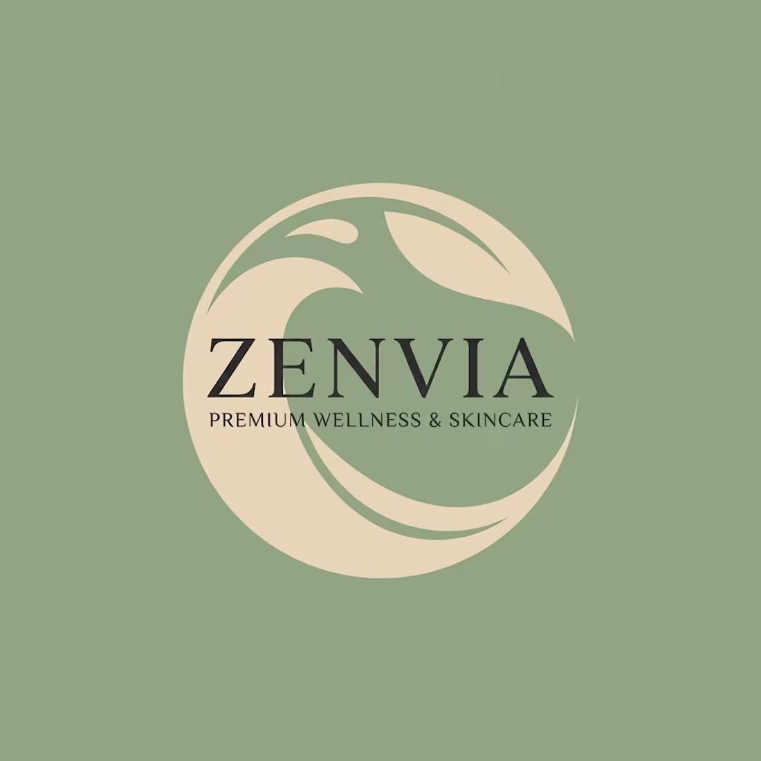 Cover image for BRAND IDENTITY FOR ZENVIA SKINCARE
