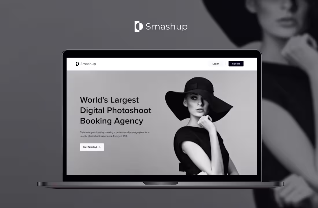 Cover image for Smashup - Digital photoshoot booking Agency