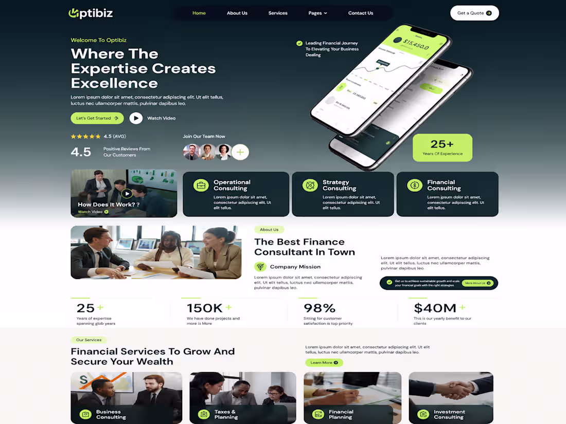 Cover image for Converting landing page design for