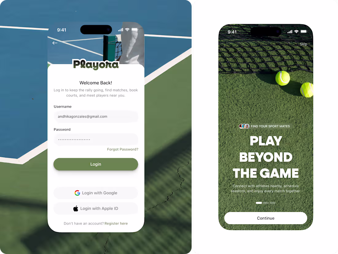 Cover image for Exploring Playora, a sports app