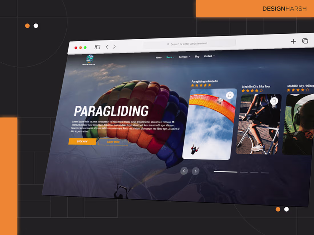 Cover image for Medellin Tours Website Redesign