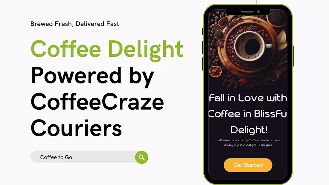 Cover image for Coffee Shop App