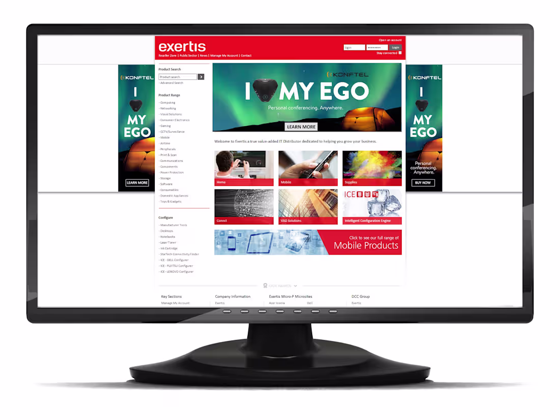 Cover image for Exertis UK - Tech Company