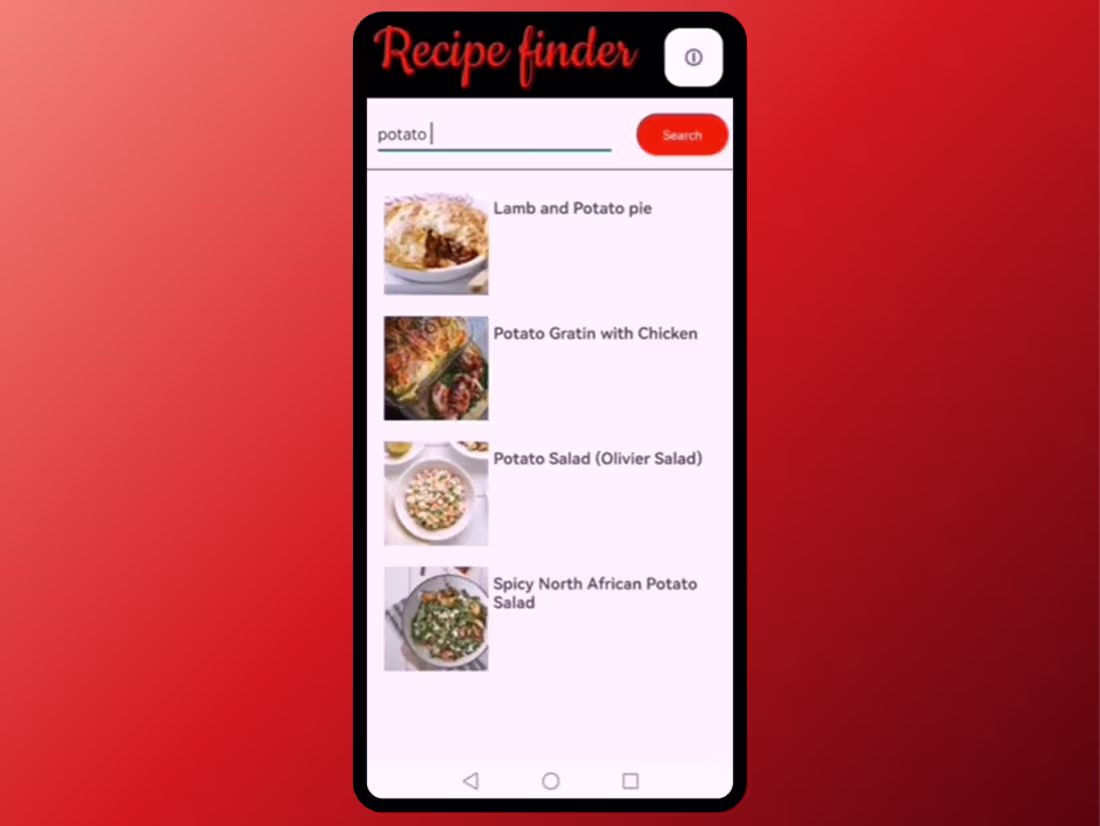 Cover image for Recipe Finder - walkthrough video - YouTube