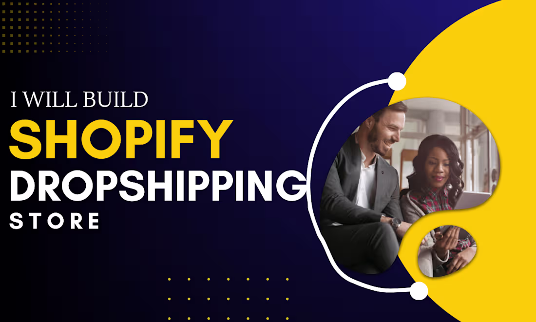 Cover image for build a shopify dropshipping store or shopify websitee