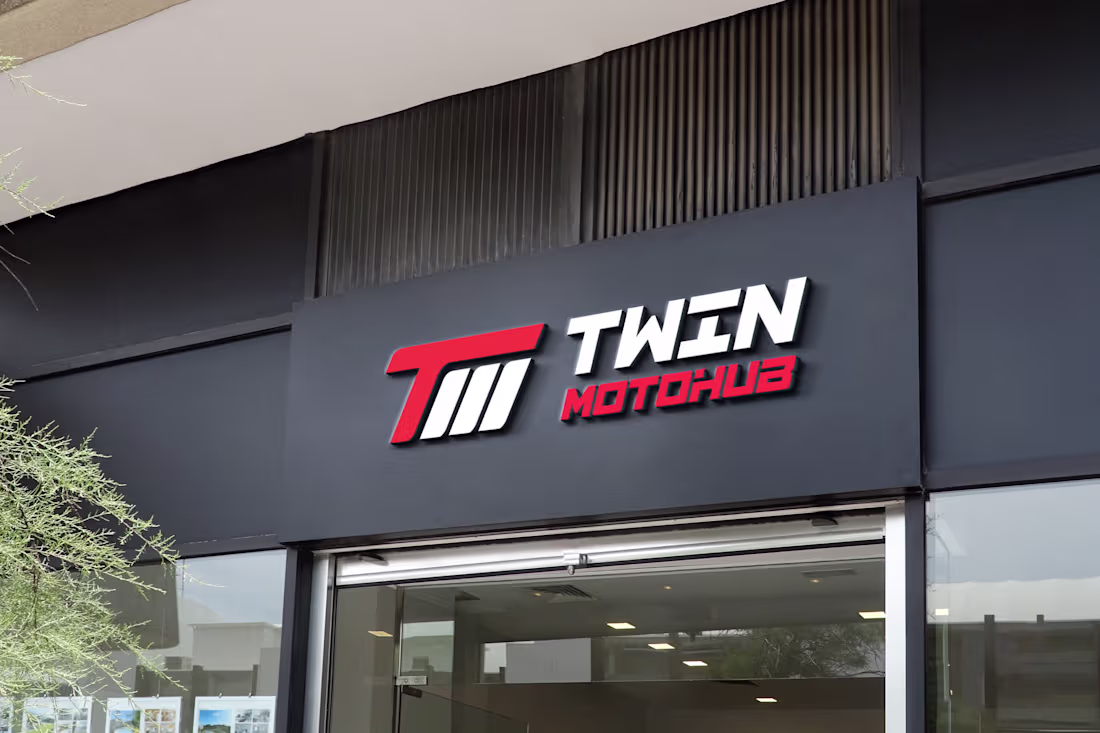 Cover image for Logo Design For Twin Motohub
