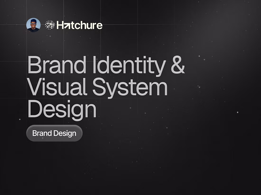Cover image for Brand Identity & Visual System Design