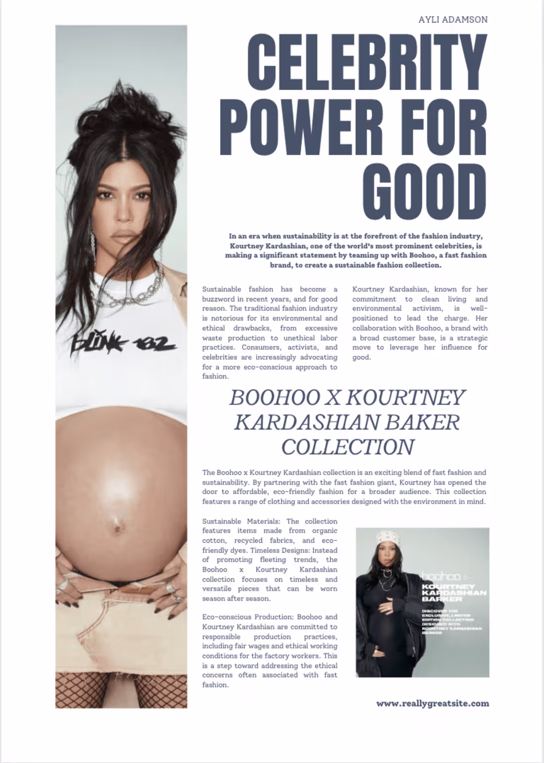 Cover image for Blog Post: BOOHOO X Kourtney Kardashian Barker Collection