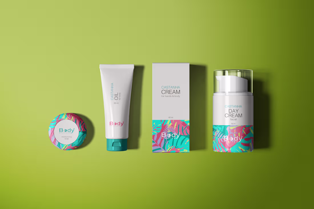 Cover image for Body Blossom Cosmetics Design