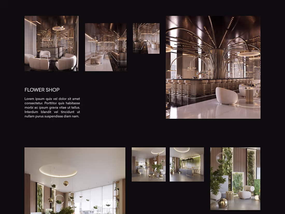 Cover image for The architecture studio website created on Webflow