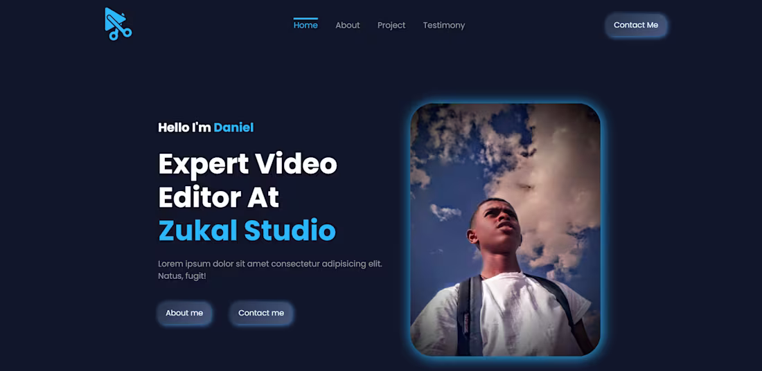 Cover image for Video Editor Portfolio Website
What did