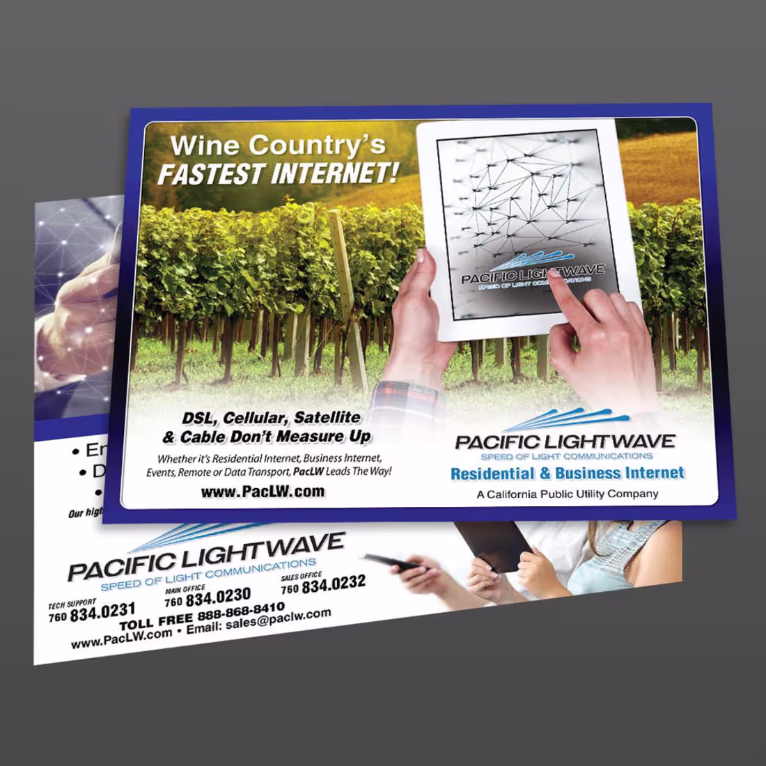 Cover image for Direct Mail Postcard for Internet