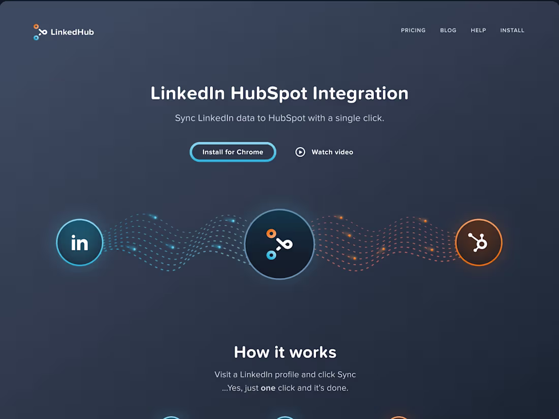 Cover image for LinkedHub Website
