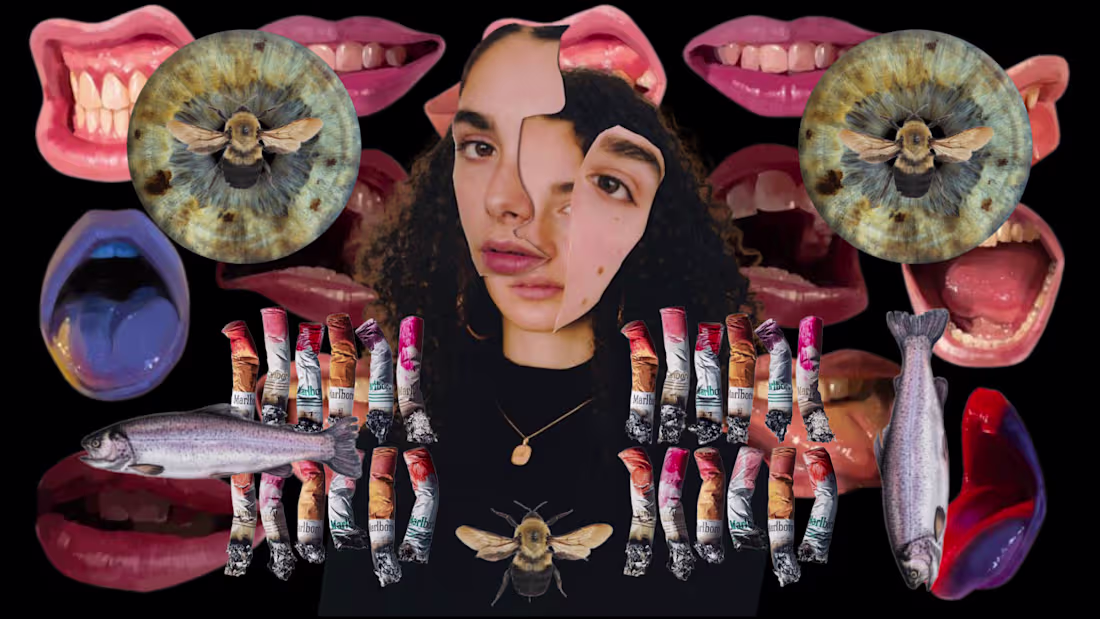 Cover image for Teenage eerie - Digital Collage