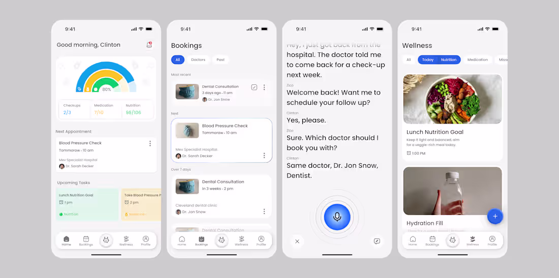 Cover image for Clean, Modern Mobile App UI/UX Design