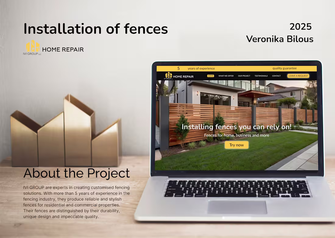 Cover image for Installation of fences