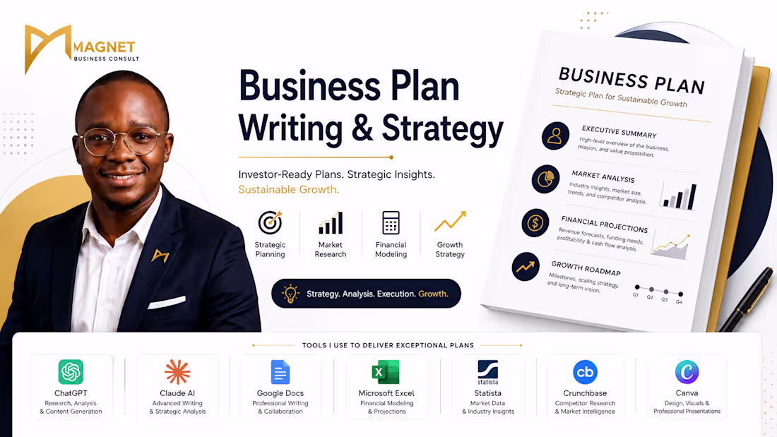 Cover image for Professional Business Plan Writing