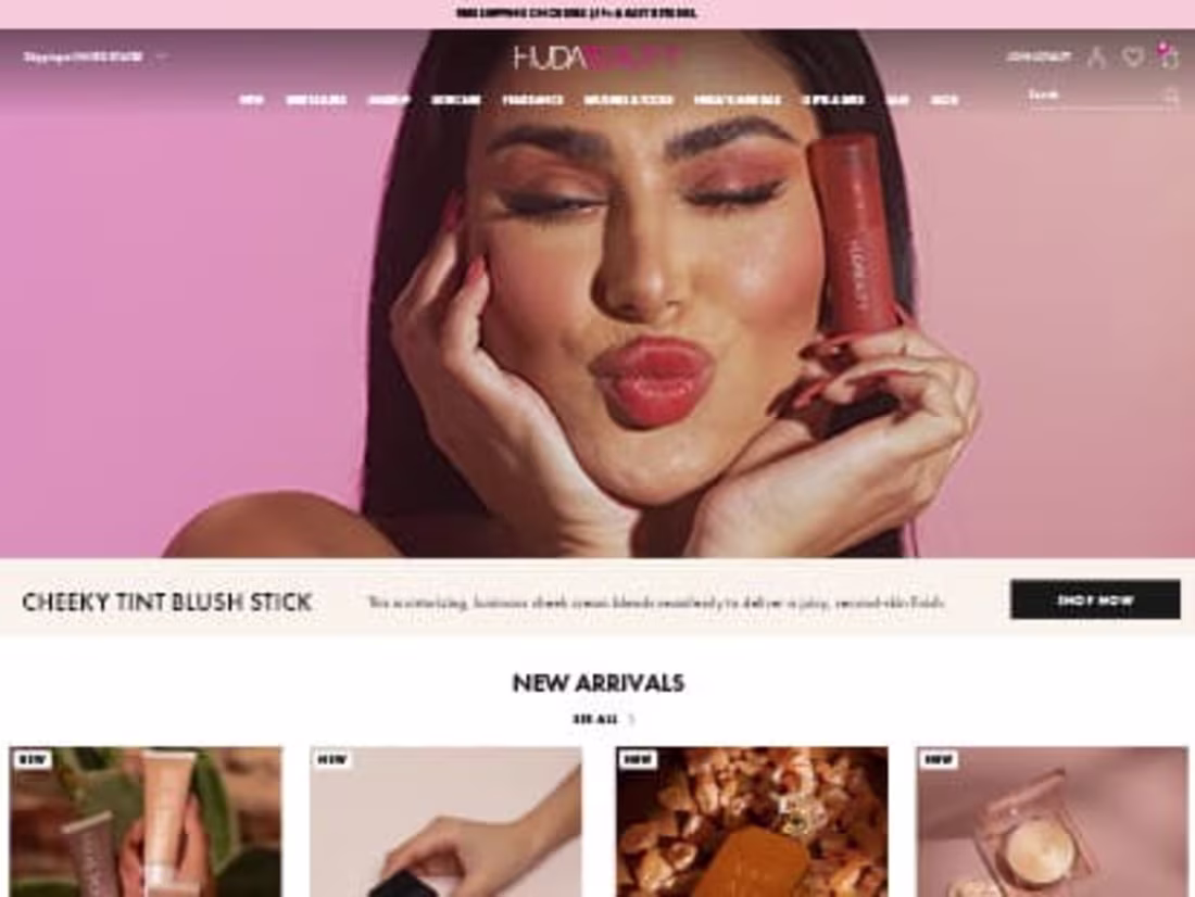 Cover image for Huda Beauty Digital Campaigns